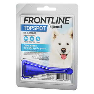 Antipulgas E Carrapatos Frontline Topspot Cães - M - 10 a 20 Kg
