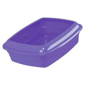 Bandeja Alta Com Borda Pet Injet - Lilás