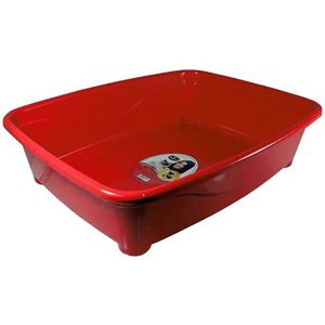 Banheira Gatos Classic Furacão Pet - Vermelha