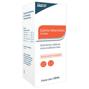 Colirio Veterinario Simoes - 10Ml