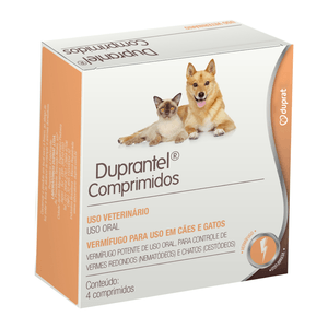 Duprantel Cães/Gatos 4 Comprimidos