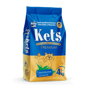 Granulado Sanitário Kets Premium - 4Kg