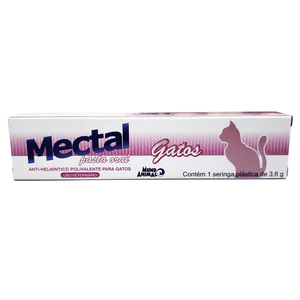 Mectal Pasta Vermífugo Para Gatos - 3,6G