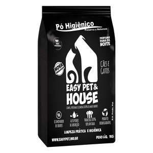 Pó Higiênico Easy Pet House Dama Da Noite - 1Kg
