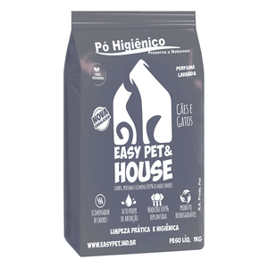 Pó Higiênico Easy Pet House Lavanda - 1Kg