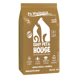 Pó Higiênico Easy Pet House Sandalo- 1Kg