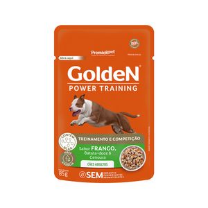 Sachê Golden Cães Adultos Power Training 85 G