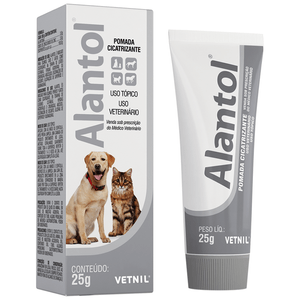 Pomada Vetnil Cicatrizante Alantol Bisnaga - 25G