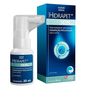 Spray Hidratante Hidrapet Skin On Para Cães E Gatos - 20Ml