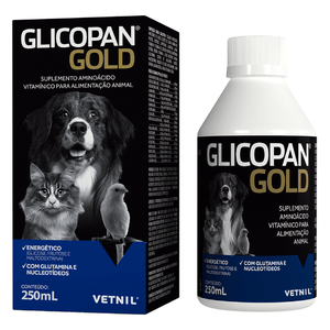 Suplemento Vetnil Glicopan Gold - 250Ml