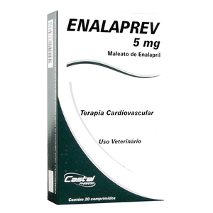 Terapia Cardiovascular Enalaprev 5 Mg - 20 Comprimidos