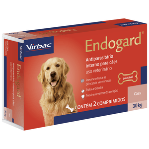 Vermífugo Vibac Endogard - 2 comprimidos