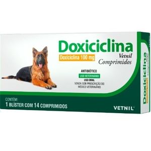 Doxiciclina Vetnil Comprimido 100 Mg