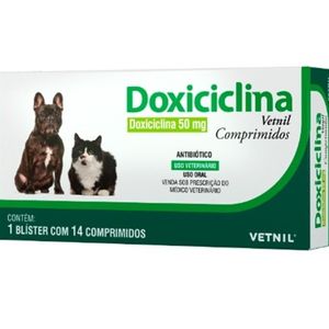 Doxiciclina Vetnil Comprimido 50 Mg