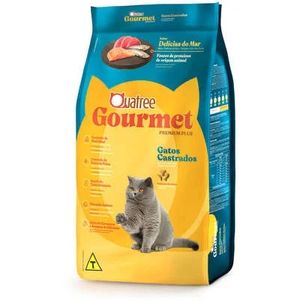 Quatree Gourmet Gatos Castrados Delicias Do Mar 1Kg