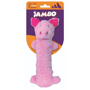 Jambo Mordedor Barriguinha Plush Porco Rosa