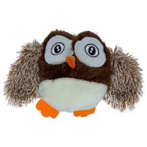 Brinquedo Pelucia Coruja Marrom