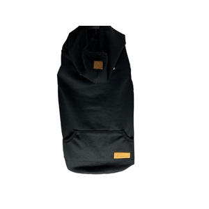Pet Couture Moletom Com Capuz Preto - EXG