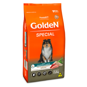 Golden Special Cães Adultos Porte Pequeno 15 Kg