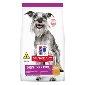 Ração Hill's Cães Adulto 7+ Pequenos E Mini 6 Kg