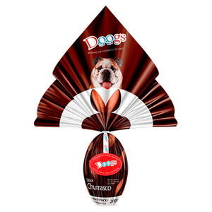 Ovo de Páscoa Doogs para Cachorros - Sabor Churrasco