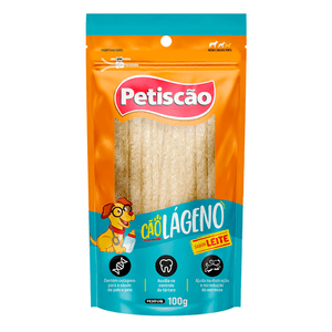 Petiscão Cãolágeno Leite 100G