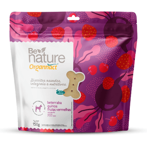 Biscoito Organnact Be Nature Beterraba 150 G