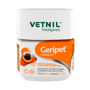 Geripet Mastigaveis 30 Comp