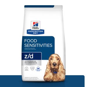 Ração Seca Hill's Prescription Diet Z/D para Cães Adultos - Aler Gia Alimentares e da Pele 3,63 Kg