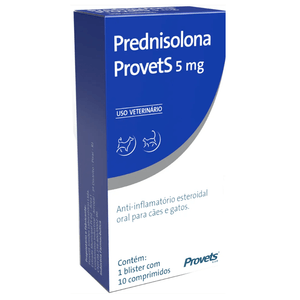 Prednisolona Provets 5 Mg (10 Comprimidos)
