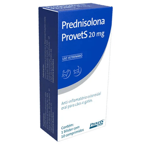 Prednisolona Provets 20 Mg (10 Comprimidos)