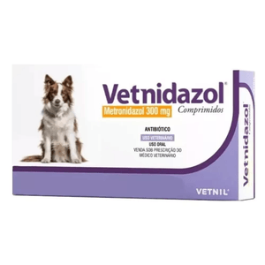 Vetnidazol 300 Mg 10 Comprimidos