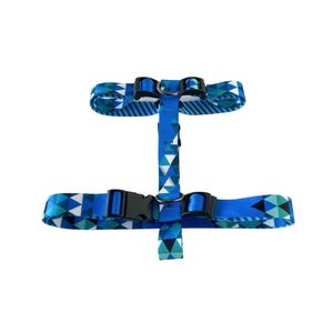 Peitoral H Geométrica Azul P Poliéster