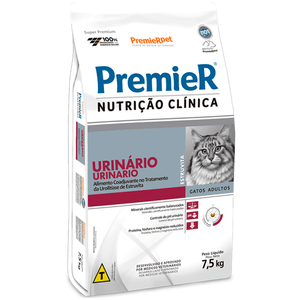 Premier Nutrição Clínica Gatos Urinário Estruvita 7,5 Kg