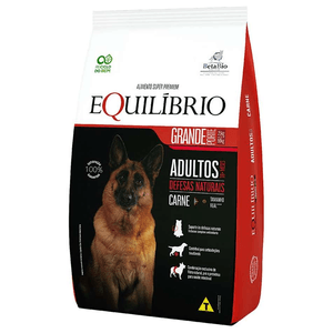 Ração Equilíbrio Cães Porte Grande Adulto Carne 12 Kg