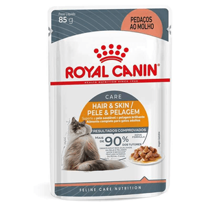 Royal Canin Sachê Gatos Hair E Skin 85 G