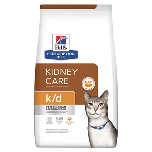 Ração Hill's K/D Gatos Adulto Cuidado Renal 3,8 Kg