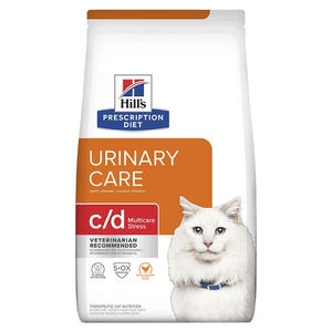 Ração Hill's Vet C/D Multicare Stress Gatos Adulto Cuidado Urinario 3,8 Kg