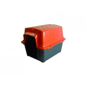 Furacão Pet Casinha Plástica Vermelha N° 5