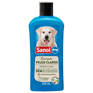 Shampoo Pelos Claros Sanol - 500Ml