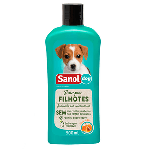 Shampoo Sanol Para Filhotes - 500Ml