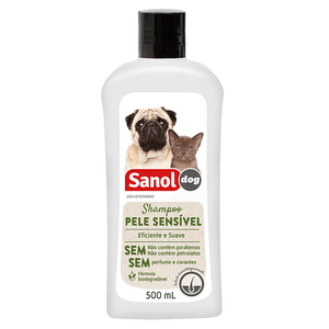 Shampoo Sanol Para Peles Sensíveis - 500Ml