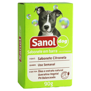 Sanol Sabonete Em Barra Citronela - 90G