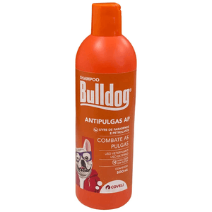 Shampoo Covelli Bulldog Antipulgas Ap - 500Ml