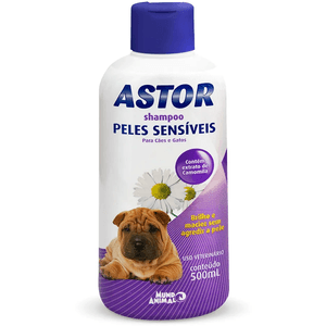 Shampoo Astor Para Peles Sensíveis - 500Ml