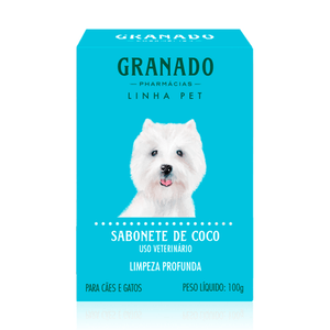Sabonete Barra Granado Pet Côco
