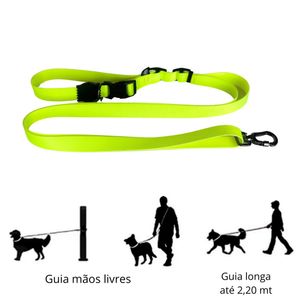 Guias Mãos Livres Amarelo Neon G
