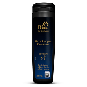Hydra Shampoo Pelos Claros Caes E Gatos 300Ml
