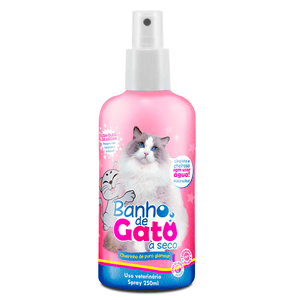 Banho de Gato a seco - Cheirinho de puro Glamour