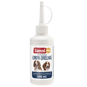 Loção Limpadora Auricular Sanol - 100Ml